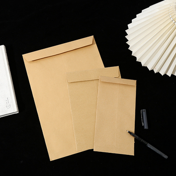 Φάκελος για ευχετήριες κάρτες από Kraft χαρτί, μάρκα Yixin, κινεζικού στυλ με αυτοκόλλητη σφραγίδα