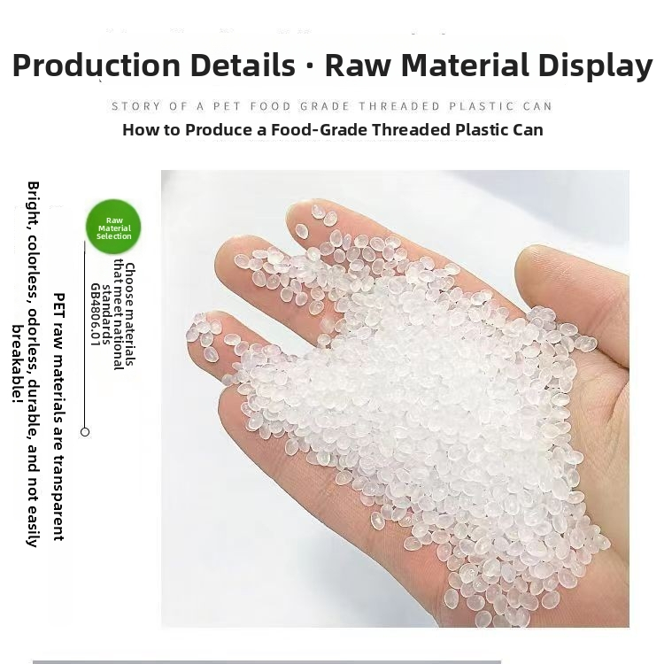 Youbink PET пластмасов буркан за протеинова пудра – запечатан контейнер с пластмасова капачка, капацитет 1 л/2 л