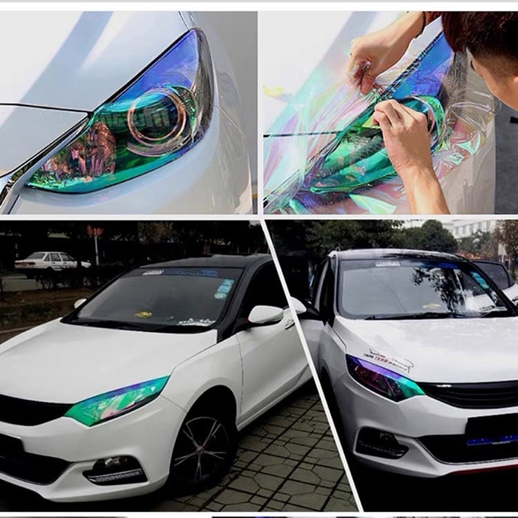 Innocence etichetă pentru faruri auto, adezivă, monocromă, personalizabilă