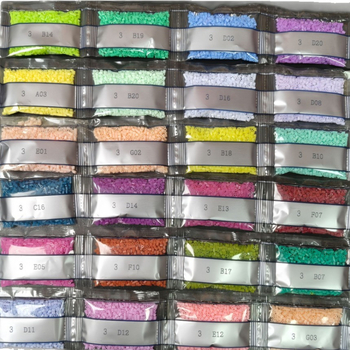 Pachet Fused Bean – puzzle plat DIY, material plastic, pentru 7–14 ani