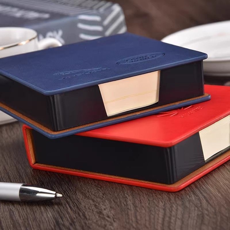 Beingmove kutija za bilješke od PU kože, model 256121, moguć ispis logotipa, kapacitet 140 bilješki