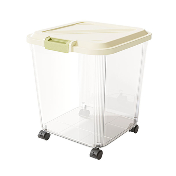 Container de depozitare a orezului - rezistent la umezeală, la insecte, din plastic PP (Capacitate: 7–8 L; Compatibil cu alimente)