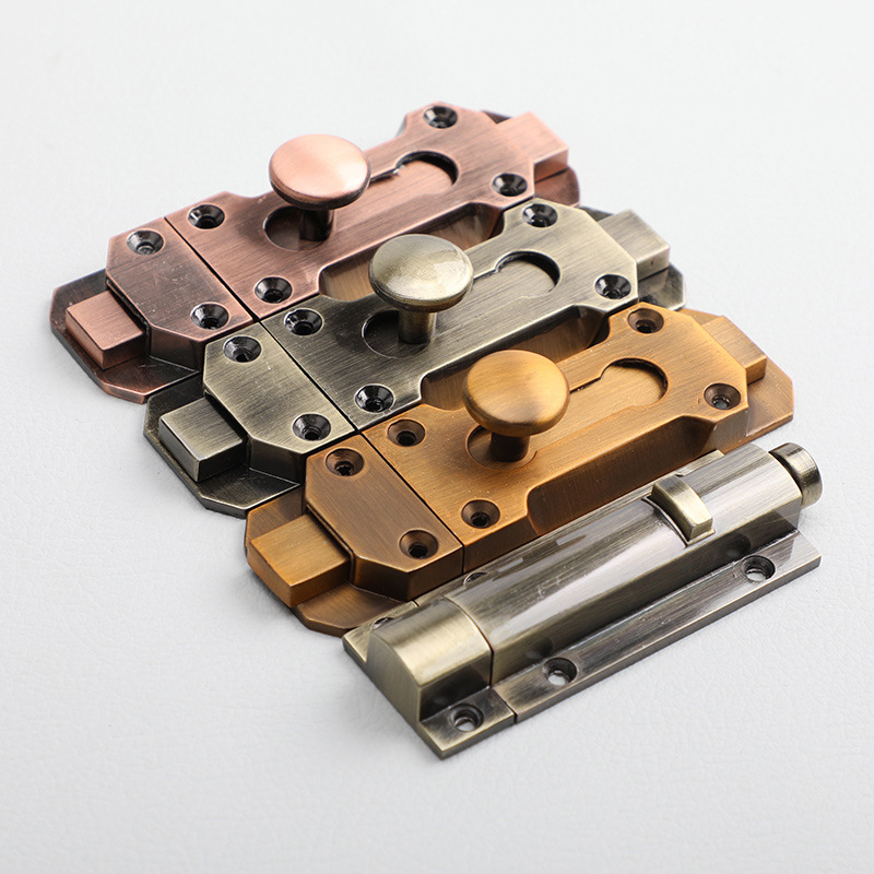 Zasun za vrata i prozore tipa A, model 9202, cink legura, antički stil, marka Aichmann