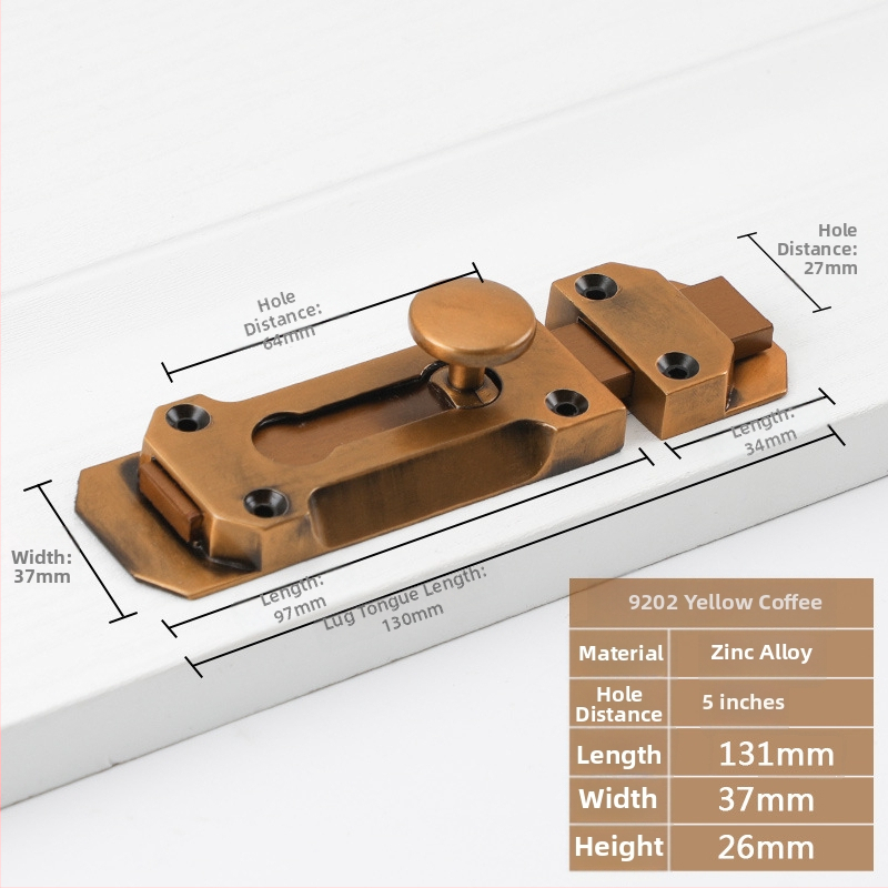 Zasun za vrata i prozore tipa A, model 9202, cink legura, antički stil, marka Aichmann