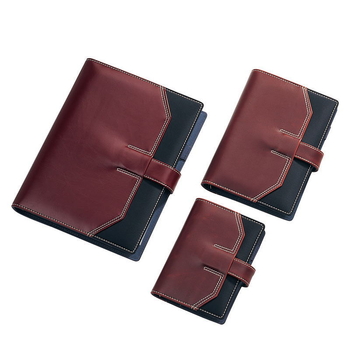 Haiyang HY-23588 Σημειωματάριο με αποσπώμενα φύλλα, κάλυμμα από τεχνητό δέρμα, Forest χαρτί