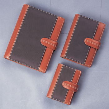 Haiyang HY-23588 Σημειωματάριο με αποσπώμενα φύλλα, κάλυμμα από τεχνητό δέρμα, Forest χαρτί