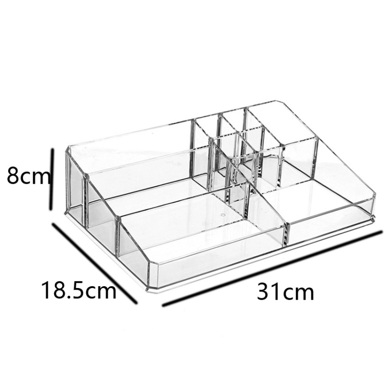 Constar Desktop kutija za pohranu kozmetike, modeli 80220/80225, PS materijal, 2 L, bez poklopca, s rešetkom