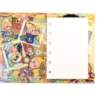 Caiet cu copertă din acrilic, legătură cu foi detașabile Loose-Leaf, hârtie din pulpă de lemn originală, 1–50 pagini