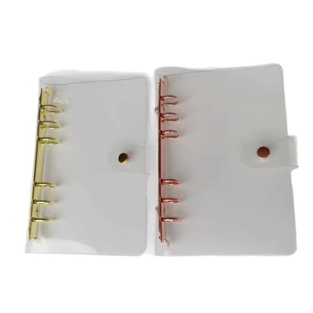 Jurnal de mână cu copertă PVC și foi detașabile — Stil Creativ, Hârtie cu greutate diferită