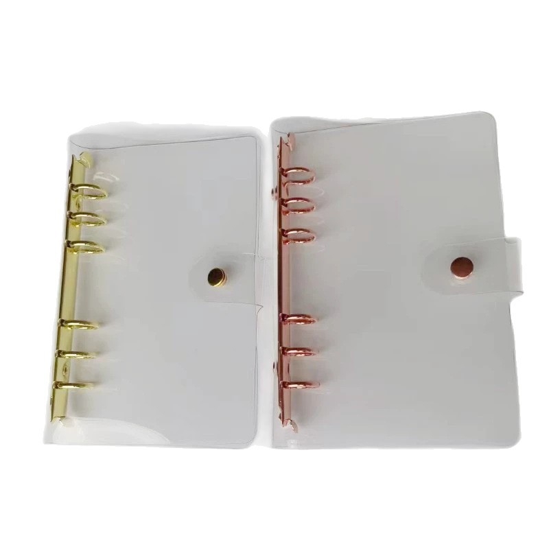 Jurnal de mână cu copertă PVC și foi detașabile — Stil Creativ, Hârtie cu greutate diferită