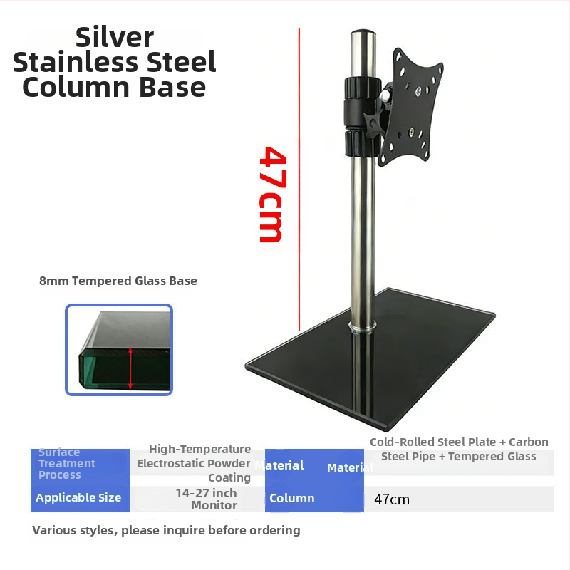 Monitor držač za računalo s horizontalnim i vertikalnim prebacivanjem zaslona — stolna baza monitora
