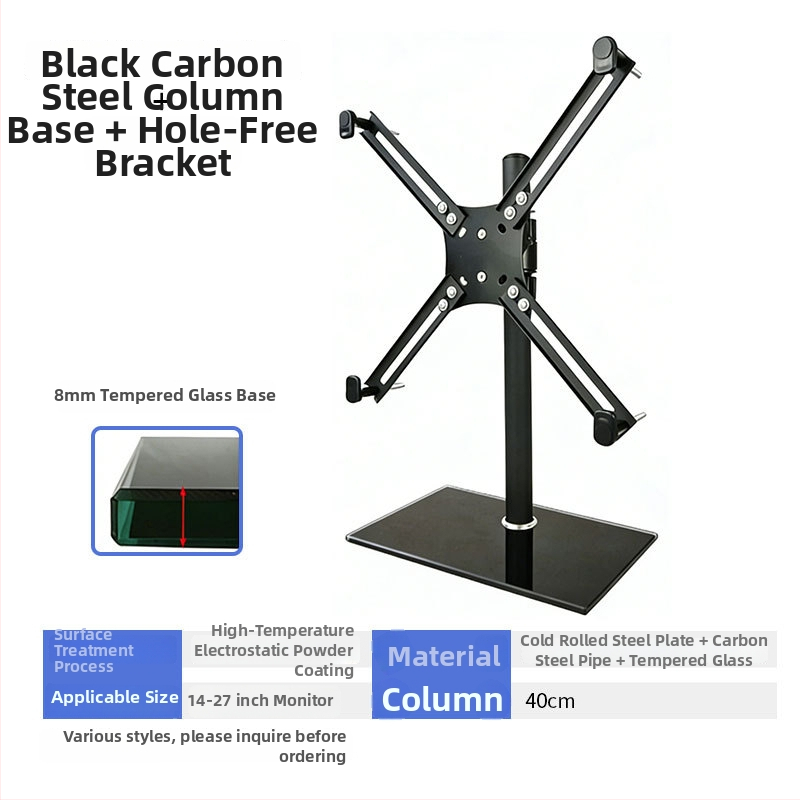 Monitor držač za računalo s horizontalnim i vertikalnim prebacivanjem zaslona — stolna baza monitora
