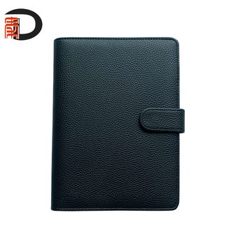 Great Qin DQ-6645 φάκελος με αποσπώμενα φύλλα, σημειωματάριο με επένδυση από συνθετικό δέρμα, 80 g χαρτί, 50–100 σελίδες, επιχειρηματικό γραφείο