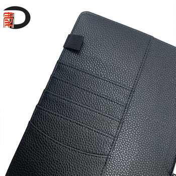 Great Qin DQ-6645 φάκελος με αποσπώμενα φύλλα, σημειωματάριο με επένδυση από συνθετικό δέρμα, 80 g χαρτί, 50–100 σελίδες, επιχειρηματικό γραφείο