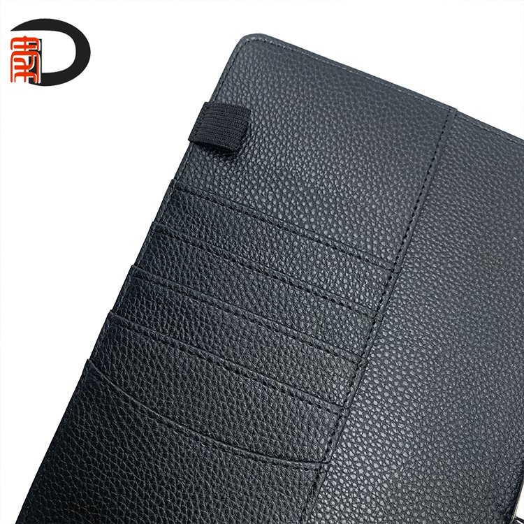 Great Qin DQ-6645 φάκελος με αποσπώμενα φύλλα, σημειωματάριο με επένδυση από συνθετικό δέρμα, 80 g χαρτί, 50–100 σελίδες, επιχειρηματικό γραφείο