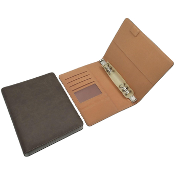 Chen Dong Manual universal pentru întâlniri din piele sintetică, model CD-B2003, husă PU, legătură cu foi detașabile, hârtie Daolin 80 g