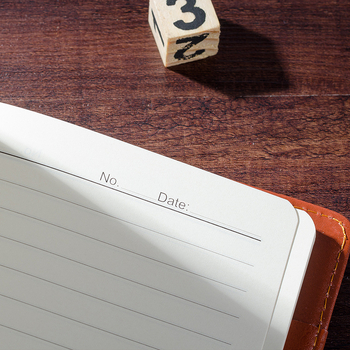 Bowposts carnețel de afaceri din piele artificială – copertă din piele artificială; închidere cu bandă lipită; Forest hârtie 70 g