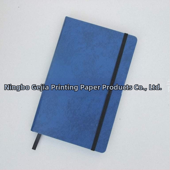 Bloc-notes cu elastic și legare cu ață | Copertă PU/piele/hârtie din piele | Hârtie interioară 70 g | Material interior: hârtie dublu adezivă | Model GJ03053