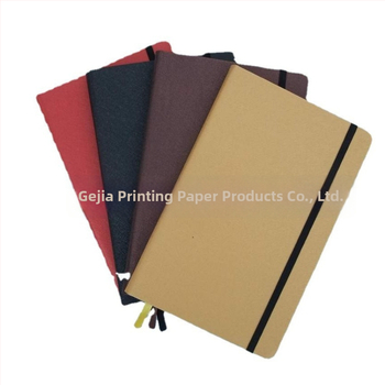 Bloc-notes cu elastic și legare cu ață | Copertă PU/piele/hârtie din piele | Hârtie interioară 70 g | Material interior: hârtie dublu adezivă | Model GJ03053