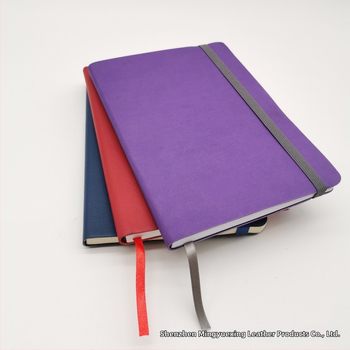 Copertă de notebook din piele PU, cu legare cu două inele, Dowling hârtie 100 g/m², clemă din fier