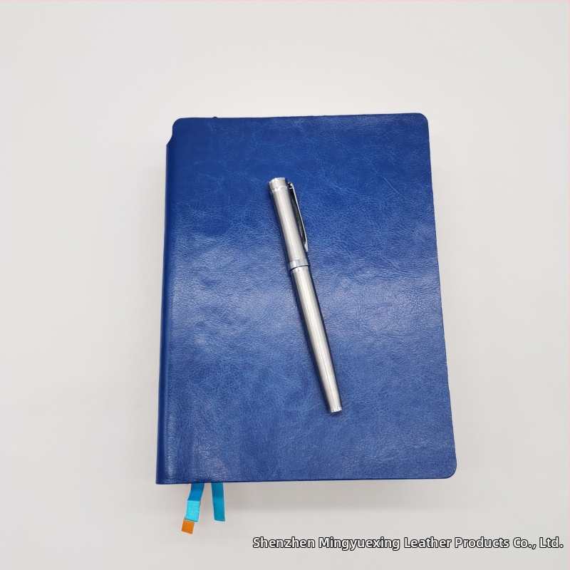 Copertă de notebook din piele PU, cu legare cu două inele, Dowling hârtie 100 g/m², clemă din fier