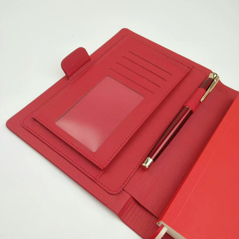 Jurnal cu copertă din piele artificială, stil birou de afaceri, 100 pagini hârtie Forest