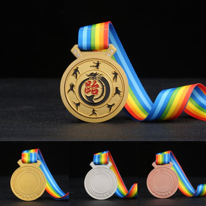 Medalii – aliaj, logo tipărit, personalizabile, utilizare autorizată, proces placare cu aur