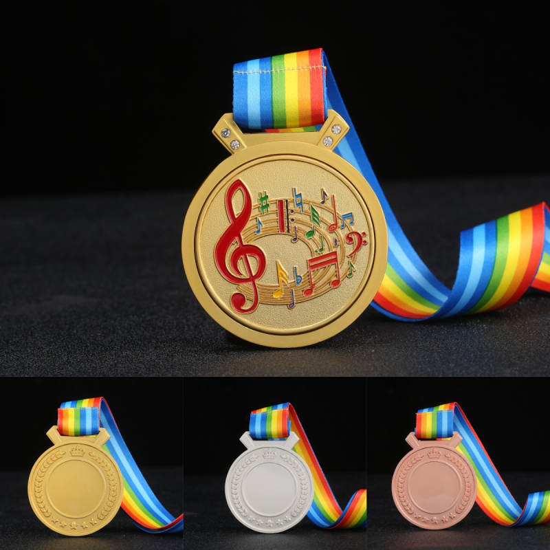 Medalii – aliaj, logo tipărit, personalizabile, utilizare autorizată, proces placare cu aur