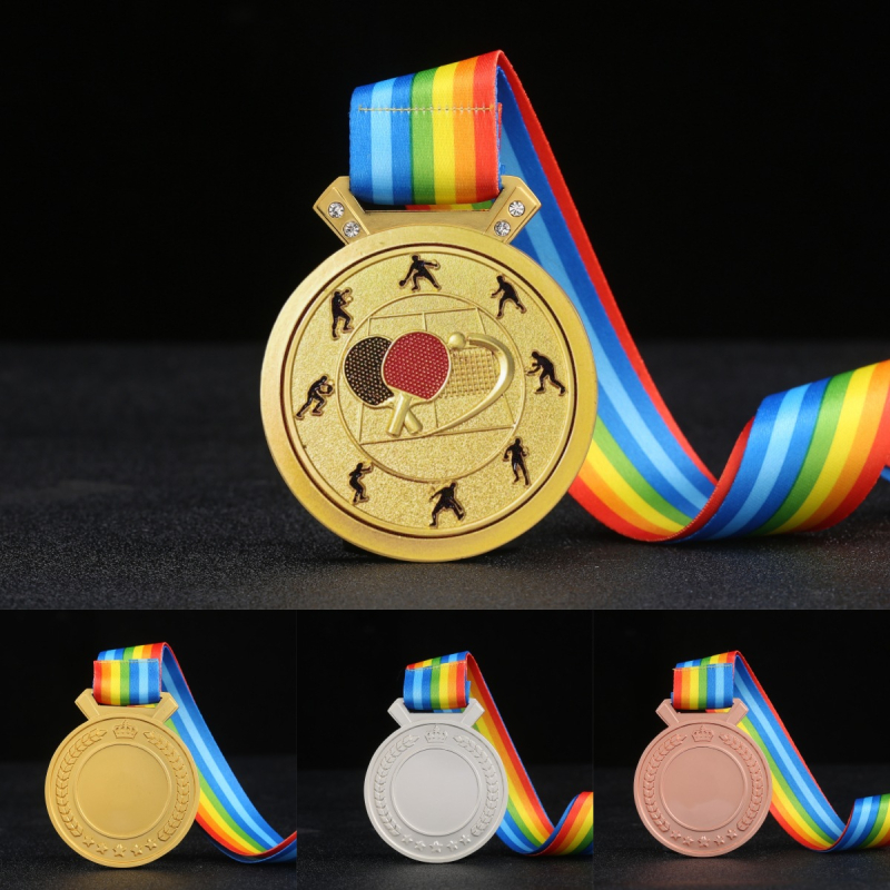 Medalii – aliaj, logo tipărit, personalizabile, utilizare autorizată, proces placare cu aur