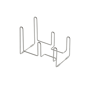 Κάθετος δίσκος πιάτων από ανοξείδωτο ατσάλι 304 με πολλαπλά διαμερίσματα για στέγνωμα και θήκη ποτηριών για τον πάγκο