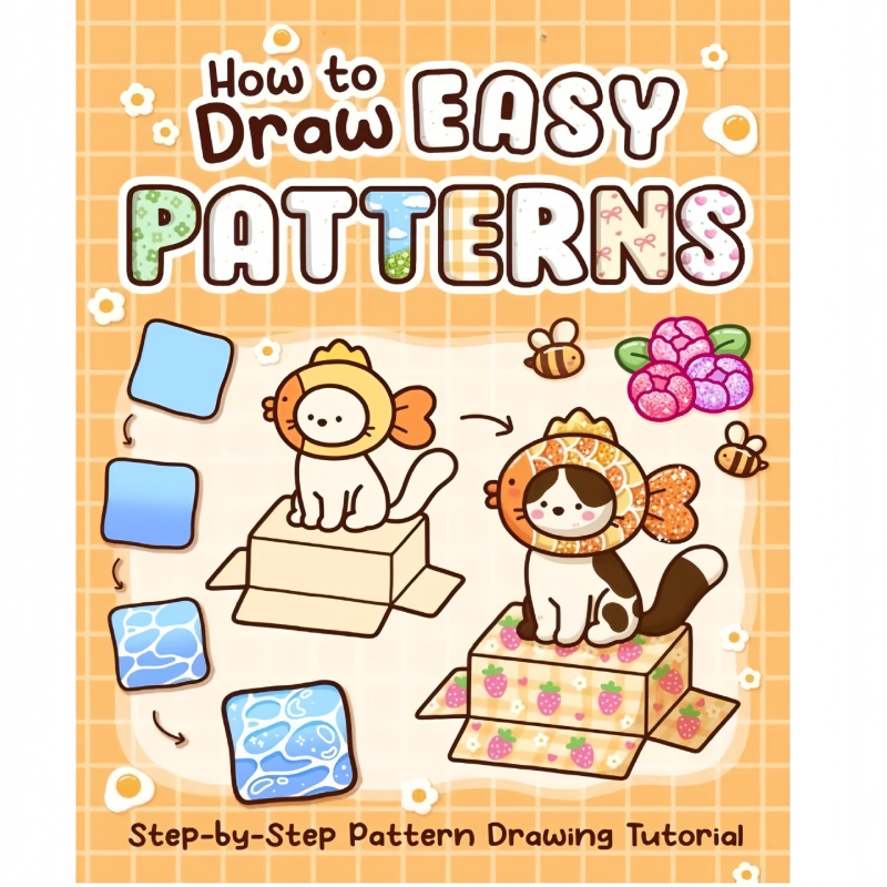 Caiet cu copertă din hârtie, legare fără sârmă, hârtie 80 gsm, stil drăguț japonez și coreean