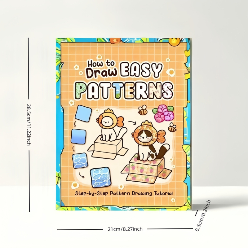 Caiet cu copertă din hârtie, legare fără sârmă, hârtie 80 gsm, stil drăguț japonez și coreean