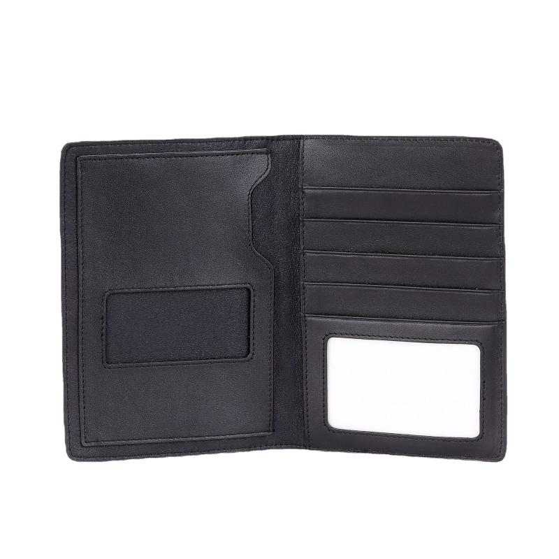 Purtător de pașaport din PU – CB01131, Pf-bh01039 model, fără legătură, conținut din piele, greutate hârtiei 0.1