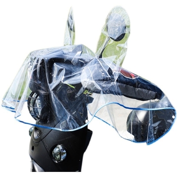 Husă de ploaie pentru biciclete electrice și motociclete, pânză PVC, impermeabilă, reutilizabilă, compatibilă cu tricicluri, demontare manuală