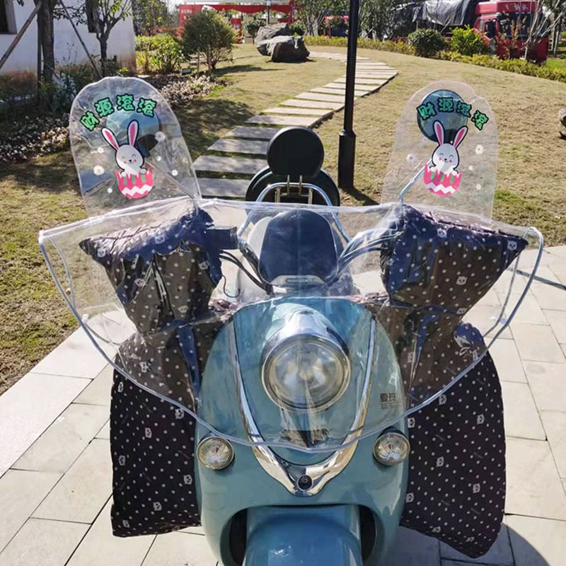 Husă de ploaie pentru biciclete electrice și motociclete, pânză PVC, impermeabilă, reutilizabilă, compatibilă cu tricicluri, demontare manuală