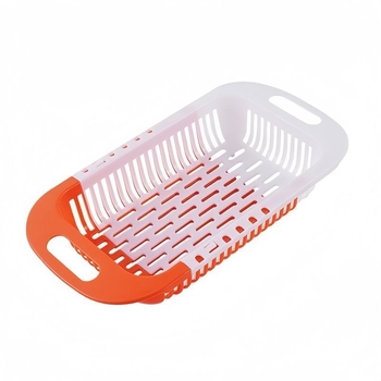 Teleskopska košara za odvodnjavanje vode – Kreativna košara za voće i povrće za kuhinju kod kuće – ABS materijal