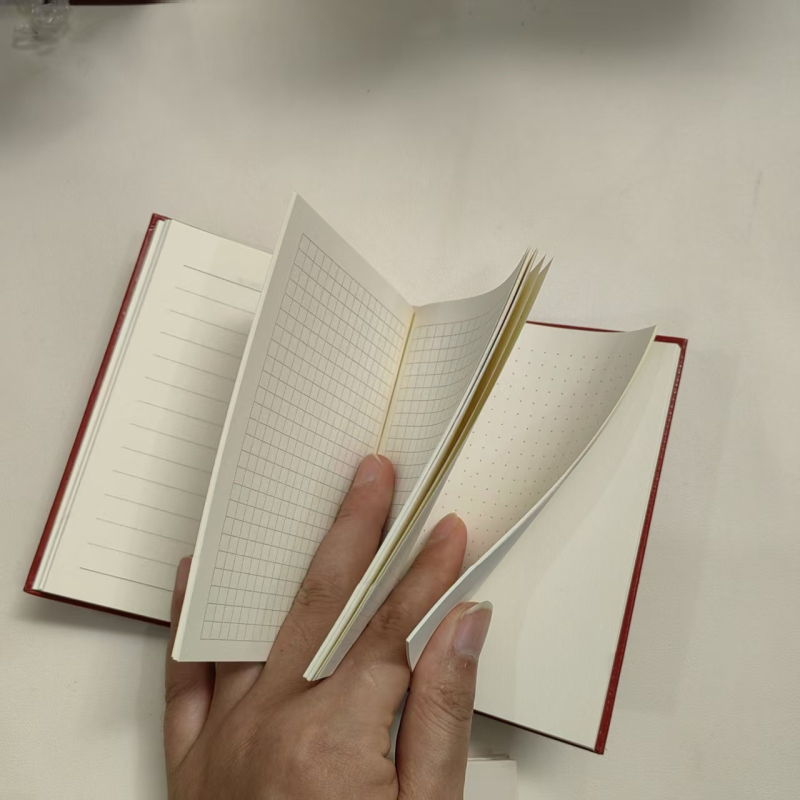 Caiet cu copertă tare, Dowling hârtie, 80 g/m², legare perfectă, model 7701-3