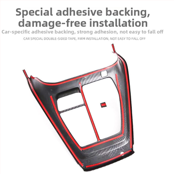 ABS interiérový modul pre Toyota RAV4 RongFang — monolitický formovaný set pre stredovú konzolu, držiak pohárov a panel prepínačov