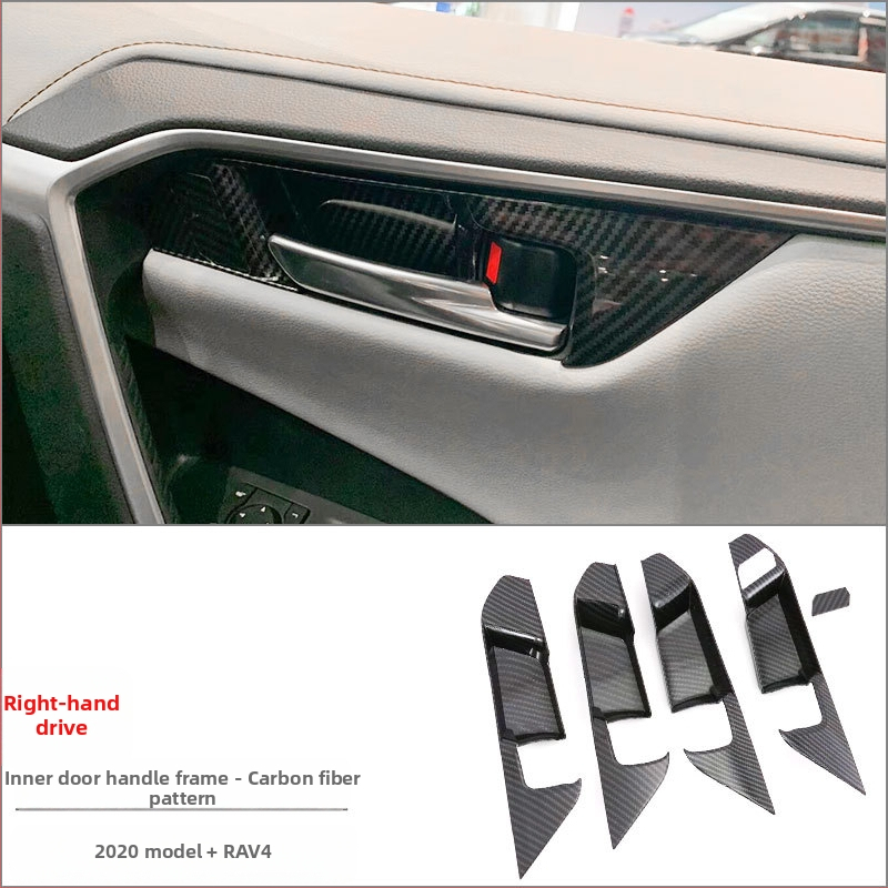 ABS interiérový modul pre Toyota RAV4 RongFang — monolitický formovaný set pre stredovú konzolu, držiak pohárov a panel prepínačov