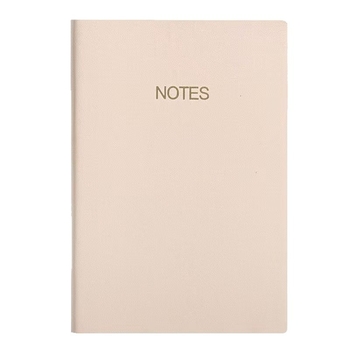 Caiet din piele C6 cu legătură Lock-Line, hârtie 75 g, dimensiunea interioară a paginii 156 × 105 mm