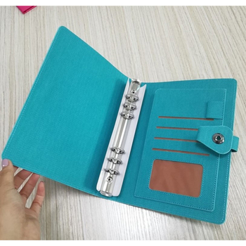 Caiet cu foi detașabile JC, copertă PU; nu este importat; fără autorizație IP