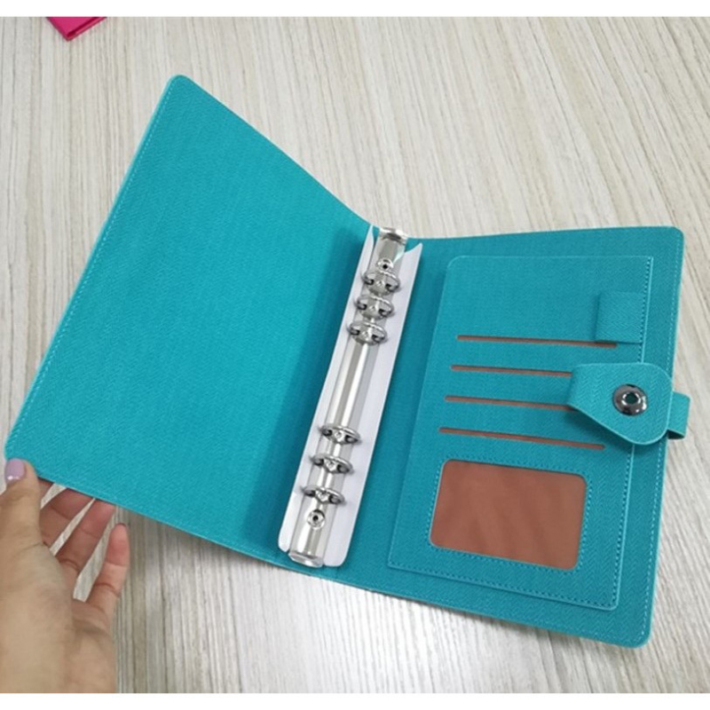 Caiet cu foi detașabile JC, copertă PU; nu este importat; fără autorizație IP