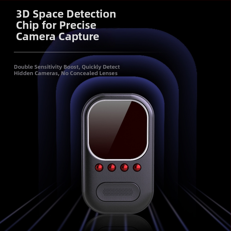 Cestovný antišpion infrared detektor — model 799, značka G.l, dvojpásmová detekcia, prevádzkové napätie 70 V, určené pre cestovanie, nákupy, ubytovanie