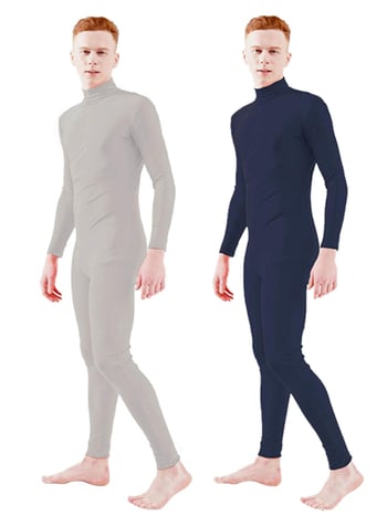 Ζένταϊ ολόσωμο κορμάκι, ύφασμα Milk Silk, unisex, άνοιξη 2024, σετ