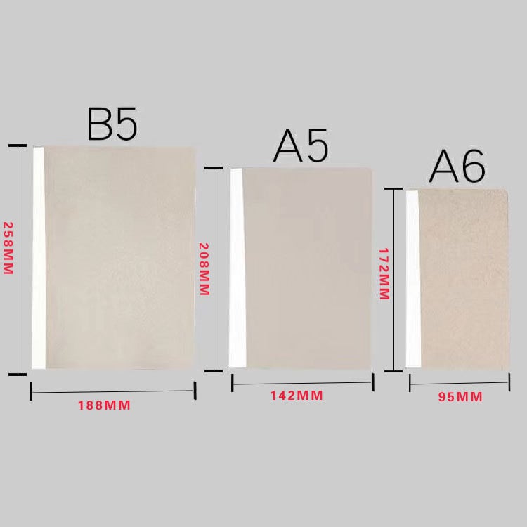 Oran notebook - Copertă de hârtie, Legare cu sârmă, Hârtie Daolin pentru paginile interioare, Hârtie interioară 80 g