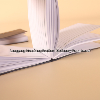 Bloc-notes de lucru portabil cu husă din piele PU și imprimare a logo-ului; legare adezivă; hârtie offset de 80 g/m²; nucleu interior îngroșat; imprimare logo disponibil