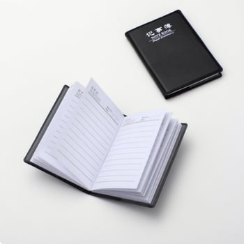 Caiet cu copertă PU, legare cu adeziv, 50–100 pagini, design simplu, hârtie interioară, pentru scriere și notițe de jurnal