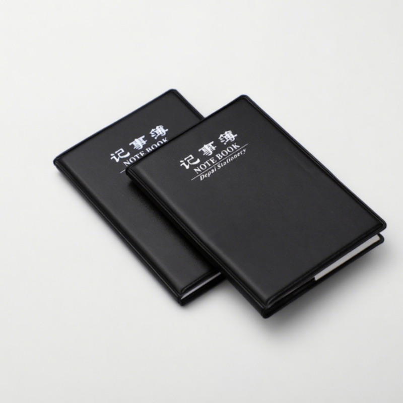 Caiet cu copertă PU, legare cu adeziv, 50–100 pagini, design simplu, hârtie interioară, pentru scriere și notițe de jurnal