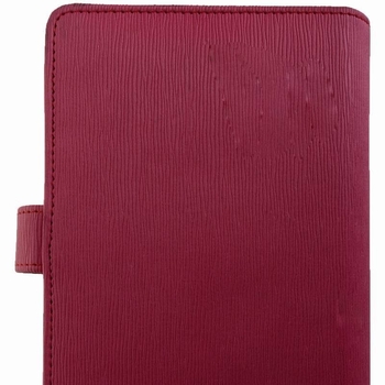 Caiet multipurpose cu pagini detașabile, buzunare pentru carduri, piele PU, logo în relief