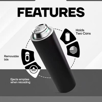 Dvostruki taktički držač za limenke s prilagodbom (111)